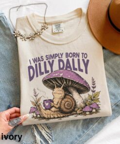Vintage Funny Snail Graphic Tee, Mushroom Cottagecore Shirt, Whimsical Forest Retro Top, Nature Gift Tee